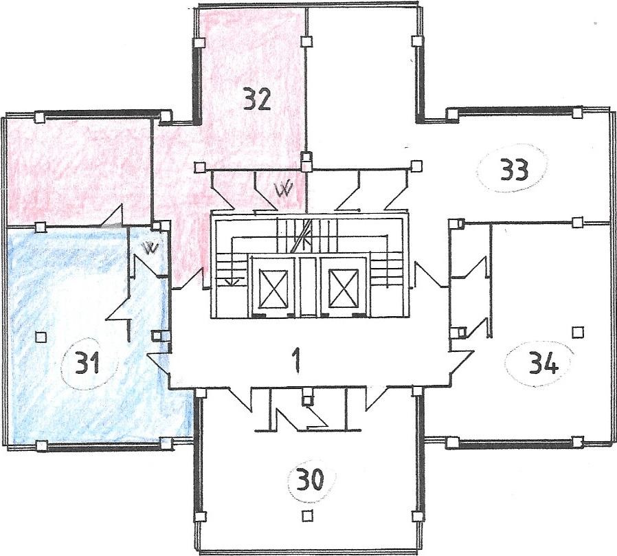 SOLUZIONE 3
A)  INT.31 - 23mq (57mq)+ 1 POSTO AUTO  €72000,00
B)  INT.32+ 23mq (63mq) + 1 POSTO AUTO €90000,00